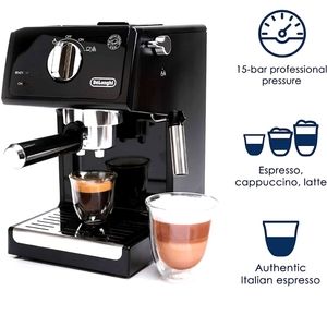 De'Longhi ECP3120 15 Bar Espresso Machine with Advanced Cappuccino System, 9.6 x